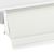 Prijsrail/scanrail LS voor rekken van Linde, Storebest en Tegometall 990 mm | wit 