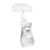 Sign-Clip met grote klem en prijskaarthouder transparant 