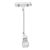 Sign-Clip met grote klem en prijskaarthouder, 10 cm verlenging, transparant 10 cm verlenging 