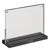 magnetische T-standaard met matzwarte voet A5 - 210 x 148 mm  | liggend formaat 