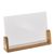 Tafelstandaard hout LignoLine A5 - 210 x 148 mm  | liggend formaat  | beukenhout|acryl (PMMA) 