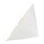 Driehoek insteekhoezen, zelfklevend, papier 140 x 140 mm  | wit 