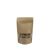 Stazakken kraftpapier met venster 85 x 140 mm  | bruin 