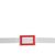 Datumwijzers, rood, elasto met metalen splinten, bedrukt sleuf-venster SP1, 16 x 27 mm binnen, 24 x 35 mm buiten  | 300 mm 