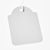 Label incl. koordje 45 x 65 mm 