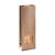 Papieren blokbodemzak met venster 70 x 40 x 205 mm