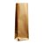 Blokbodemzak goud 55 x 30 x 175 mm
