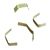 Sluitclip 40 mm | goud 