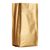 Koffiezakje met aromabeschermingsventiel, goud 245 x 100 mm