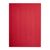 Kartonnen achterflap A4, linnenstructuur rood 