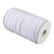 Elastiek plat 8 mm wit 