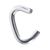 Kabelklemmen, gegalvaniseerd staal voor touw met ⌀ 4 - 5 mm 
