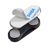 Magneet voor naambadges, zelfklevend 33 x 12 mm  | 2 magneetrondjes 