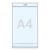 Plastic zakjes met eurosleuf en sluitstrook, OPP-folie 30 µm 215 x 310 mm 