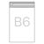 Mailing enveloppen met klep, hersluitbaar, OPP-folie, transparant 130 x 180 mm - B6
