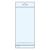 Plastic zakjes met eurosleuf en sluitstrook, OPP-folie 30 µm 115 x 220 mm 