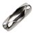 Sluitingen t.b.v. kogelketting 2.4 mm | zilver 