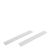 Klittenband, back to back (rol met 25 m) 20 mm | wit 