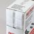 Klittenband vierkantjes in dispenserdoos, 230 sets, 20 mm, zelfklevend, wit null | null