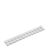 Klittenbandrondjes op rol, lus  | 10 mm | wit 