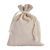 Linnenlook zakjes, smalle kant open, natuurlijke kleur, verpakking met 5 stuks, 180 x 240 mm 