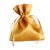 Satijnen zakjes 80 x 100 mm  | goud 