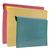 Markeringshoezen voor pallets/houten stapelframes, met vouwrand om te bevestigen A4  | blauw 