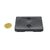 magneet met rubbercoating met twee inwendige schroefdraden, rechthoekig 70x50x13mm, 29kg houdkracht null | 2x M5x4,9 mm | 29 kg