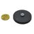 Magneet met rubbercoating met draadbus 43 mm | null | M5