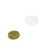 metalen plaatjes wit, zelfklevend 20 mm