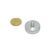 neodymium potmagneet met schroefdraad 25 mm | M6x10 mm 