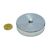 neodymium potmagneet met inwendige schroefdraad 63 mm