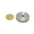 SmCo-potmagneet met cilindrisch boorgat, roestvrijstalen behuizing 32 mm