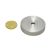 SmCo-potmagneet met cilindrisch boorgat, roestvrijstalen behuizing 40 mm