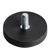 Magneet met rubbercoating met schroefdraad 31 mm | null | M5x12 mm