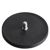 Magneet met rubbercoating met schroefdraad zwart  | 88 mm | M8x15 mm 
