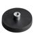 Magneet met rubbercoating met draadbus 31 mm | null | M4