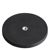 Magneet met rubbercoating met inwendige schroefdraad zwart  | 88 mm
