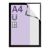 Magneetframe A4 Window Frame zwart 