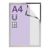 Magneetframe A4 Window Frame null
