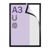 Magneetframe A3, zelfklevend zwart  | randklevend (best price) 