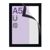 Magneetframe A5, zelfklevend zwart  | randklevend (best price) 