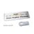 Naambadges aluline-plus® magnetisch 76 x 25 mm  | zilver  |  