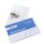 Naambadges wit klemmen urban 90 x 55 mm  | combi-klem (speld & clip) 