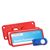 Naambadges TEAM magnetisch 75 x 27 mm  | rood 