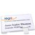 Naambadges wit klemmen Vista 40 null | 85 x 54 mm