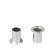 Klikoogjes 17,0 mm, 130 - 160 vel, zilver 9 mm
