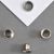 Flensringen/eyelets voor papier null | Nr. 25 - 4mm - 3,8mm