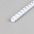 Plastic bindruggen A4, rond 16 mm | wit 
