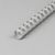 Plastic bindruggen A4, rond 19 mm | grijs 